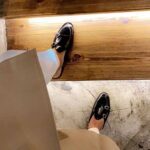 Black HAND-POLISHED Belgian MULE - Image 2