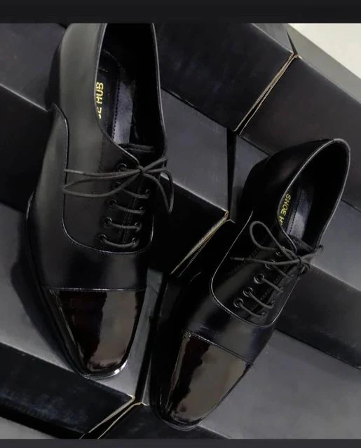 242440567_865069787543025_2520269951508448103_n_1 Handmade Mens Black Leather Formal - Image 1