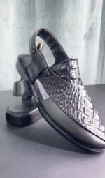 BLACK VIPER Peshawari Chappal - Image 2