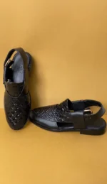 BLACK VIPER Peshawari Chappal - Image 4