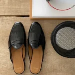 HAND-POLISHED CALFSKIN BELGIAN MULES - Image 2