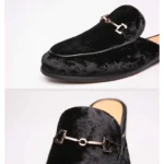 Black JORDAAN HORSEBIT MULE - Image 3