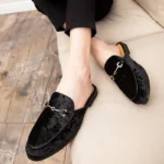 Black JORDAAN HORSEBIT MULE - Image 2